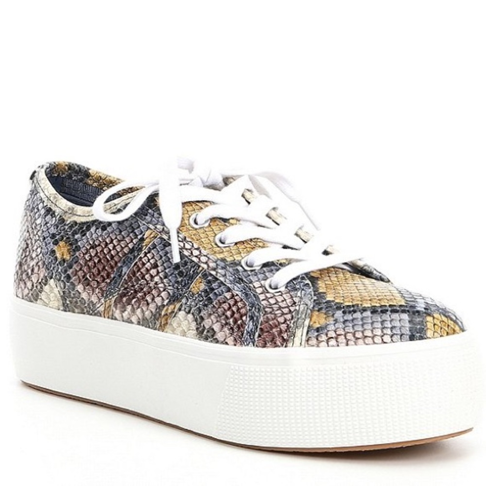 Steve Madden Emmi Snakeskin Sneakers